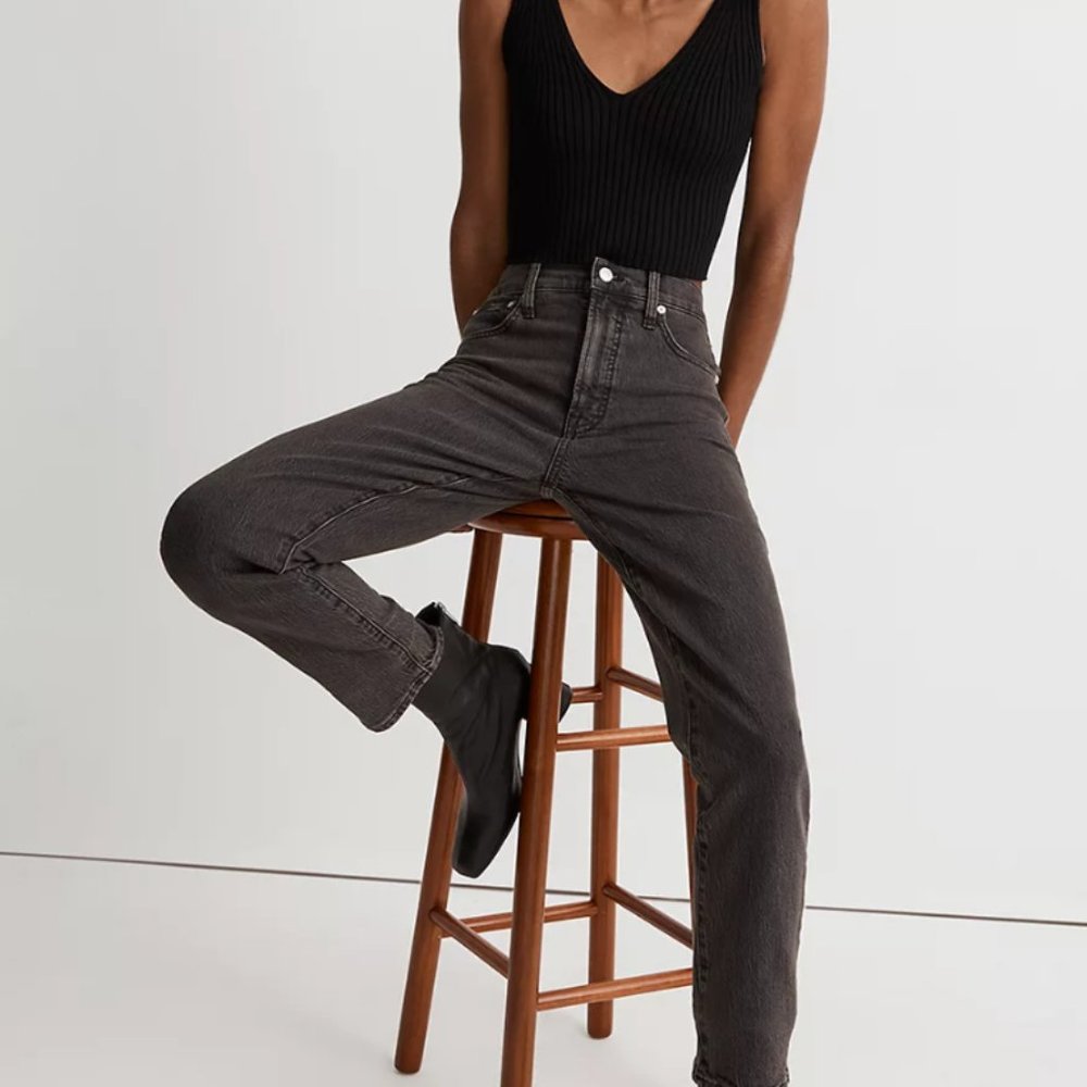 Madewell perfect vintage jean, lunar wash, 31